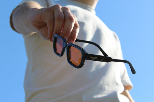 AYLA Sunglasses – Orange Glow Edition